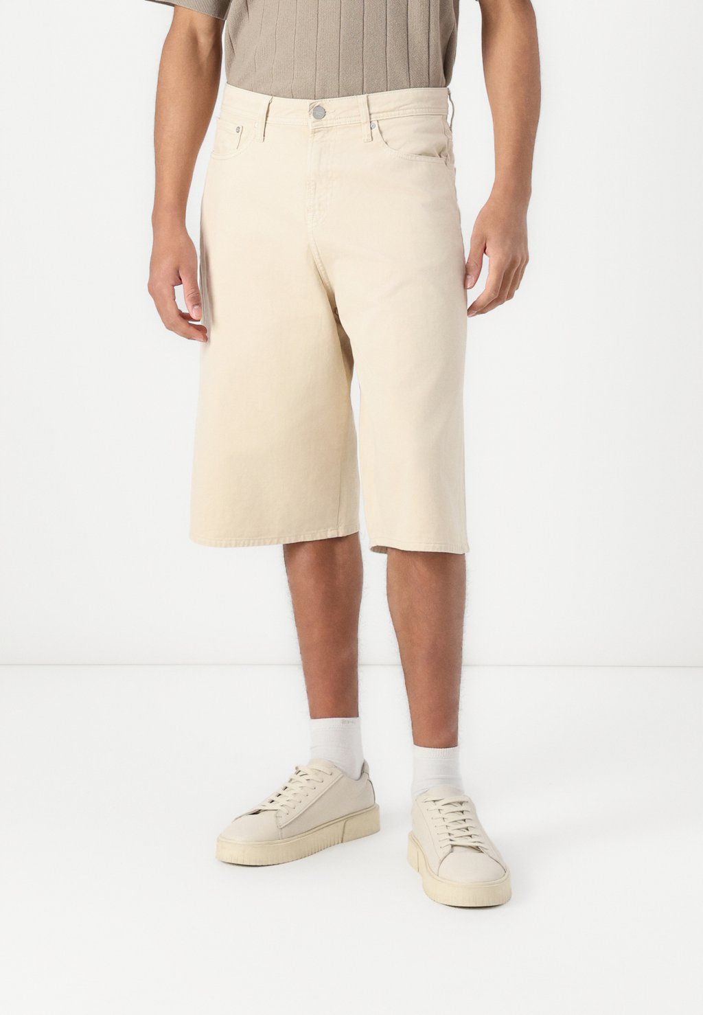 

Джинсовые шорты JPSTOWEN ROY Jack & Jones, светло-коричневый