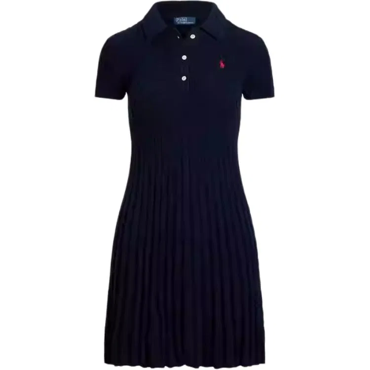 Вязаное поло-платье Polo Ralph Lauren, Dark Blue