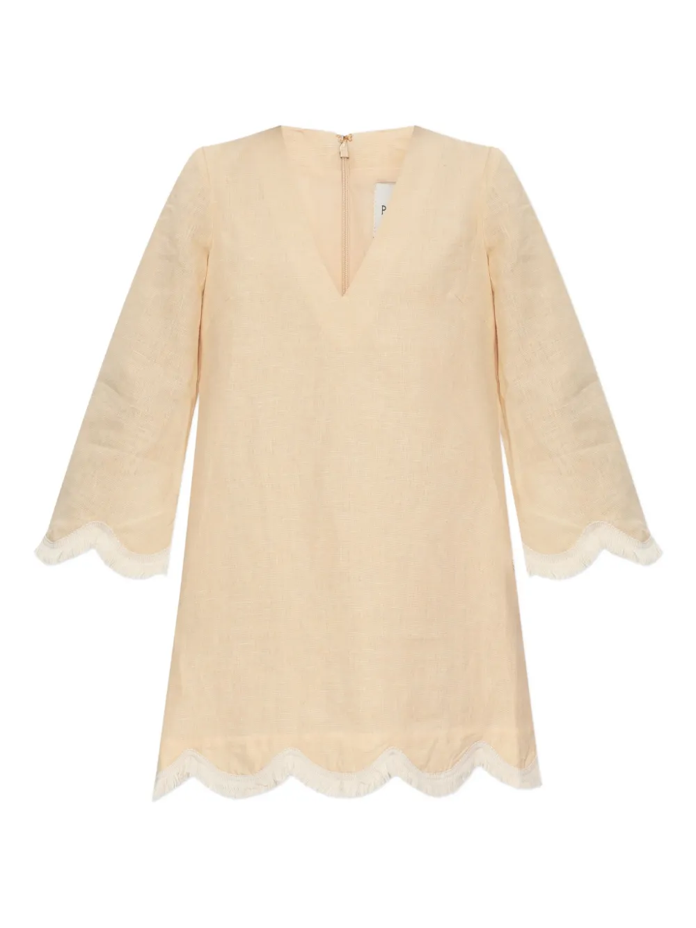 

Льняное платье Essie с фестонами Posse, желтый