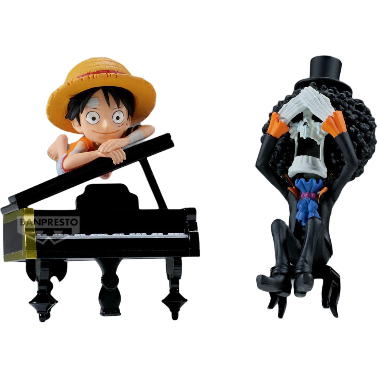 

Ван пис, сюжетная линия, Luffy, Brook, подарки пианиста BANPRESTO