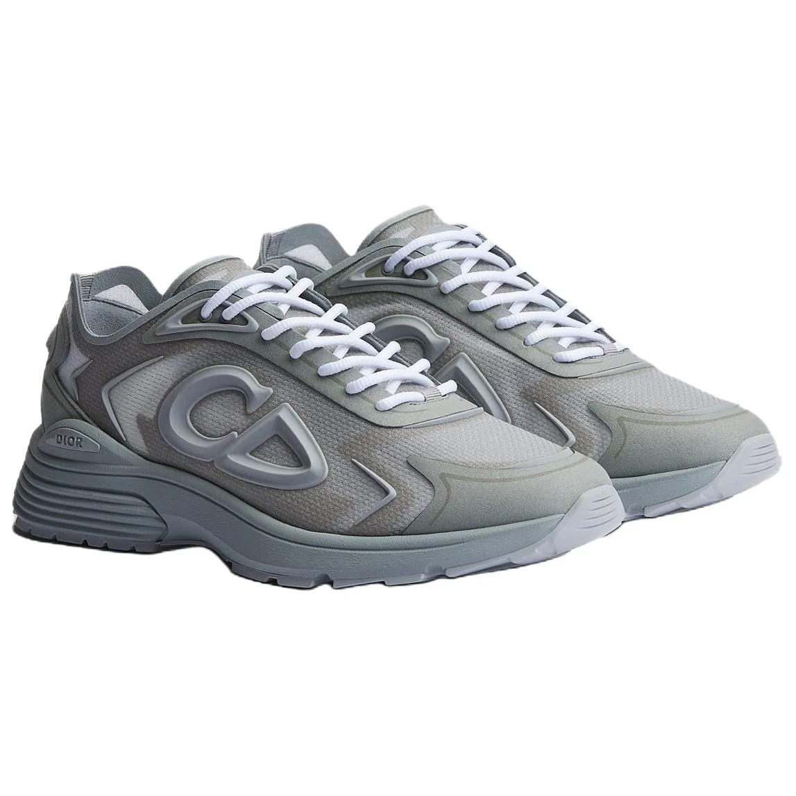 DIOR B30 Countdown Low top повседневные кроссовки мужские серые — фото 4