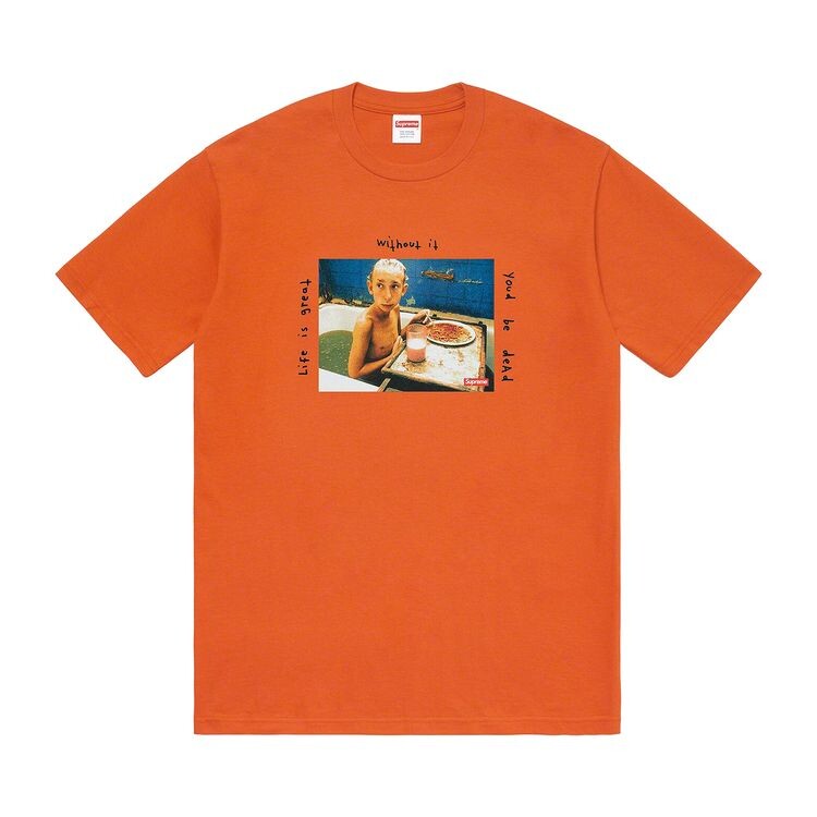 

Футболка Supreme Gummo Bathtub Tee Rust, оранжевый