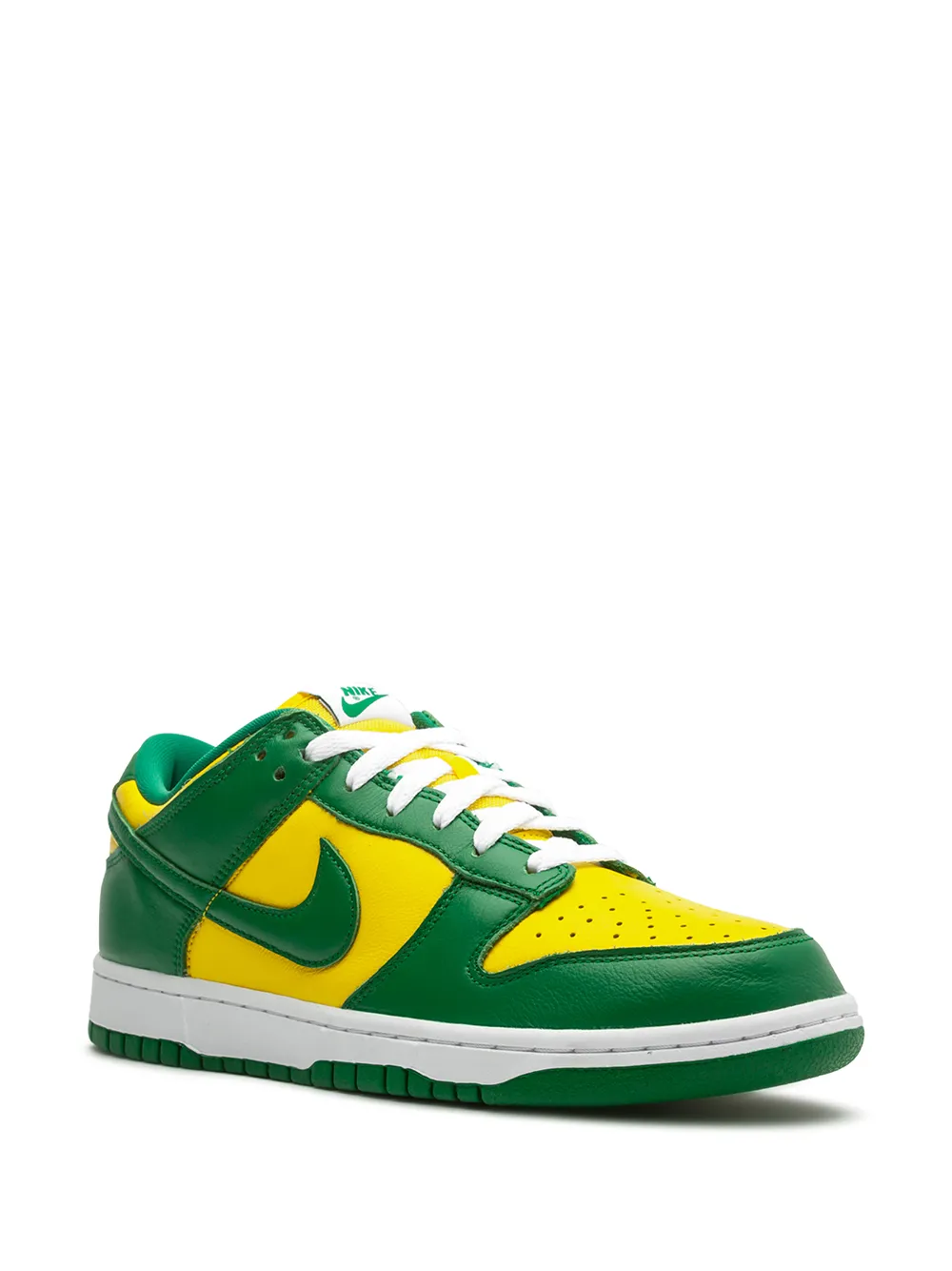 Кроссовки Dunk Low Brazil Nike, зеленый — фото 2