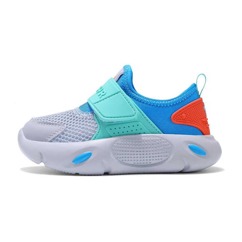 

Нескользящие низкие повседневные кроссовки для детей RHOBESAM, синий/красный