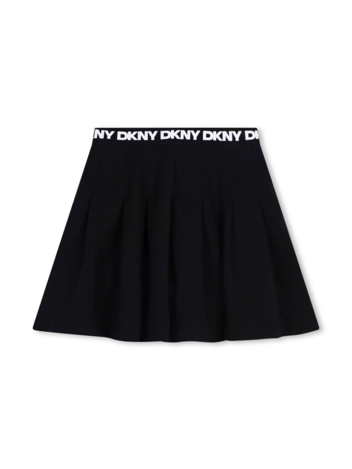 

Dkny Kids мини-юбка А-силуэта с логотипом, черный