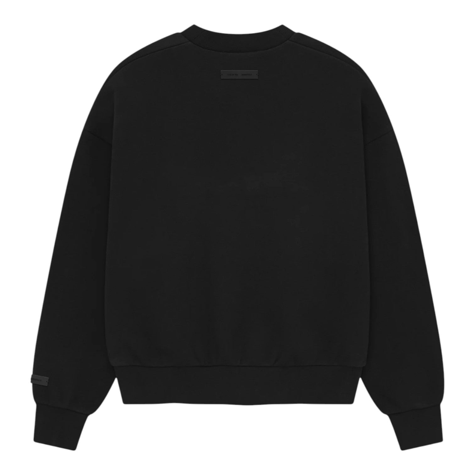 Классическая толстовка с круглым вырезом Fear of God Essentials, цвет «Винтажный черный» — фото 2