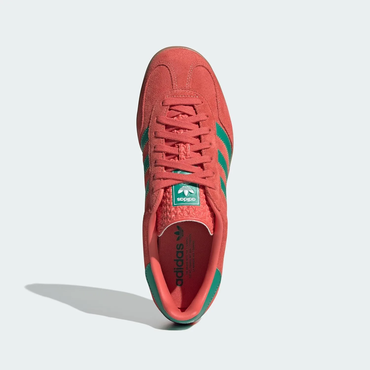 Кроссовки Adidas Gazelle Indoor JH5405 Wonder Blue, красный — фото 3
