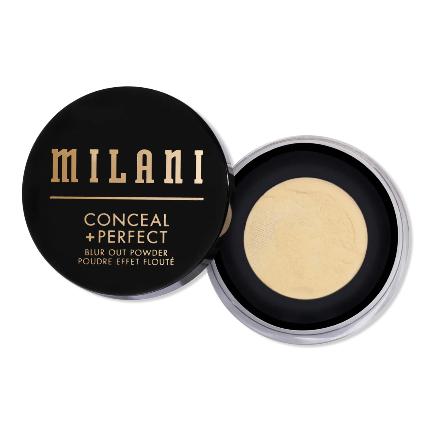 

Пудра для маскировки недостатков Conceal + Perfect Blur Out Powder Milani, Banana (brightening for medium skin tones)