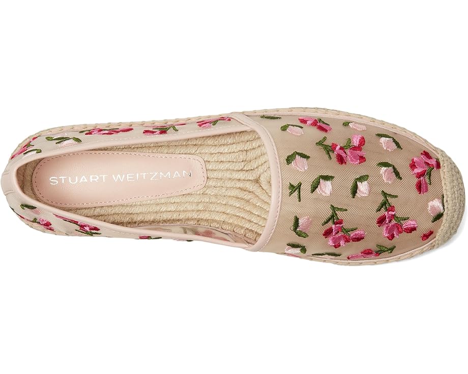 Балетки Stuart Weitzman Bareitall Espadrille, цвет Rosewater Multi/Rosewater — фото 2