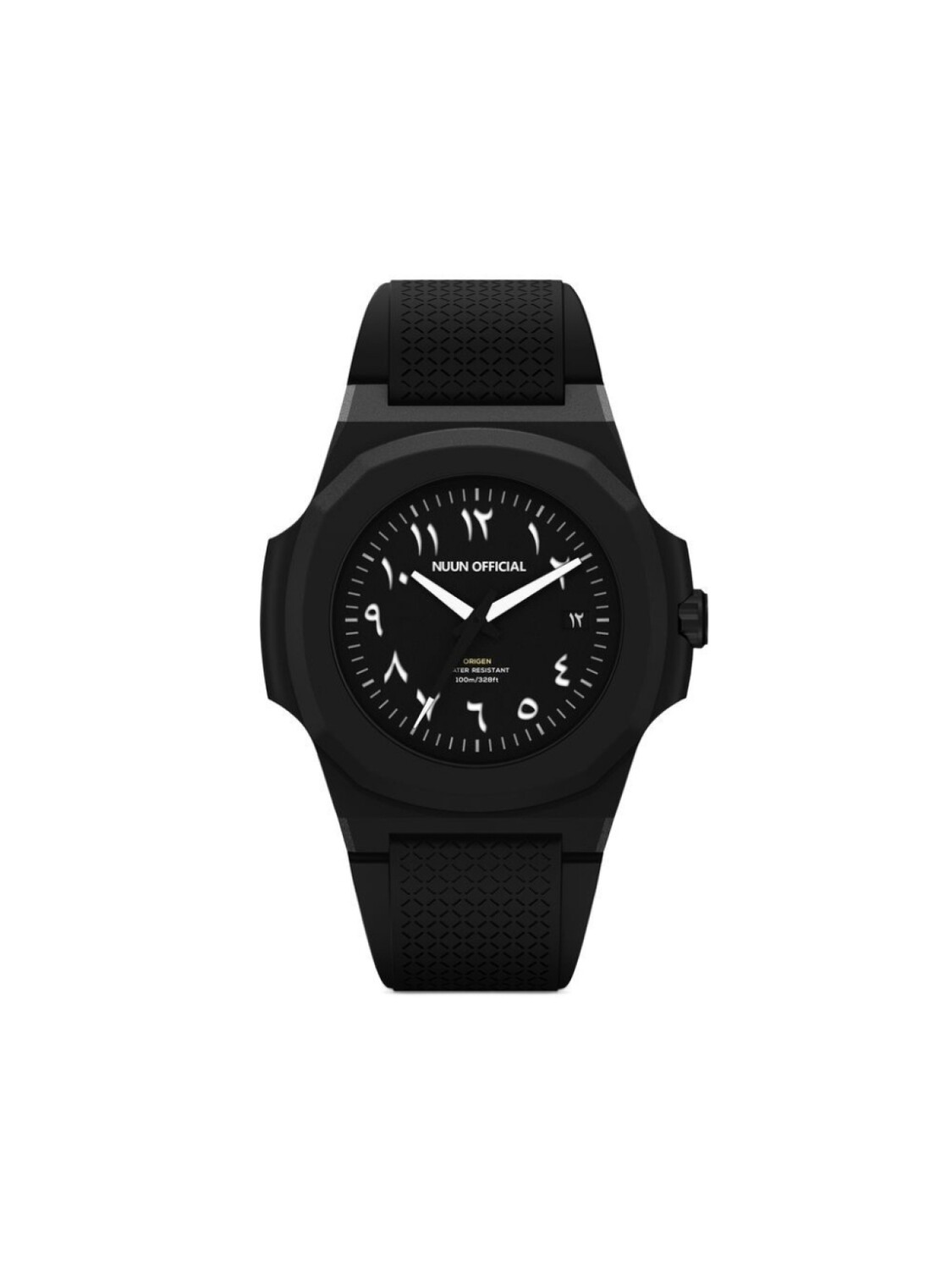 

NUUN OFFICIAL наручные часы Origen Sahara Date 38 мм, черный