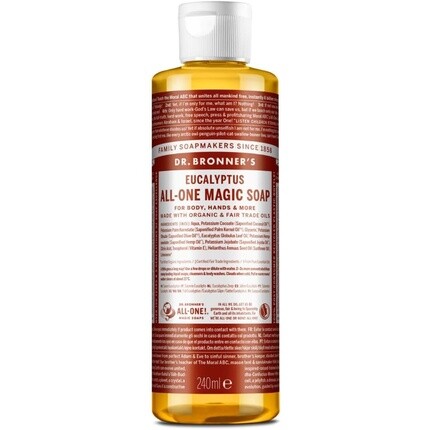 

Волшебное мыло Dr Bronner Eucalyptus All-One, 240 мл, Dr. Bronner'S