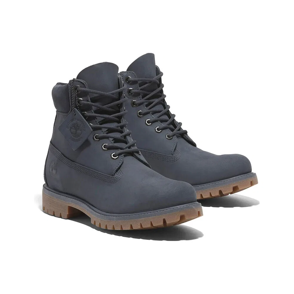 Мужские 6-дюймовые водонепроницаемые ботинки тёмно-синие от Timberland