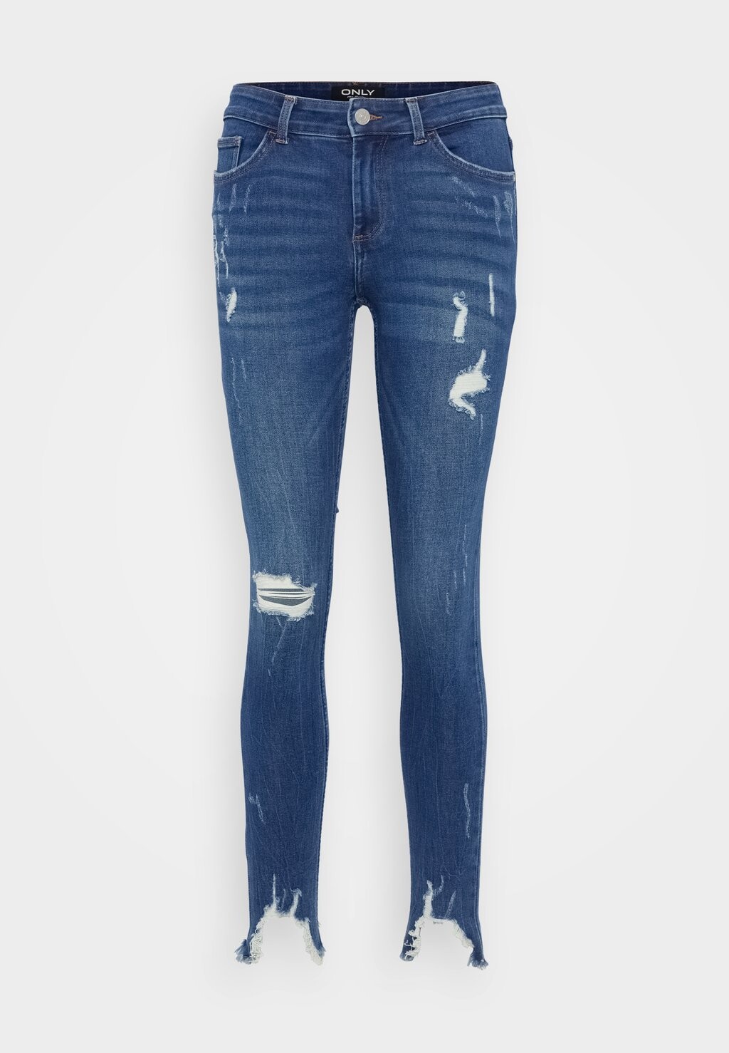 

Приталенный фасон ONLY, темно-синий деним Onlhush Mid Waist