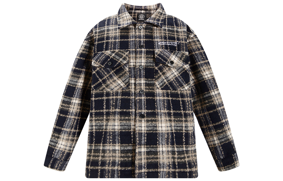 

Куртка унисекс 404MOB GANG, Blue Plaid, Синий, Куртка унисекс 404MOB GANG, Blue Plaid
