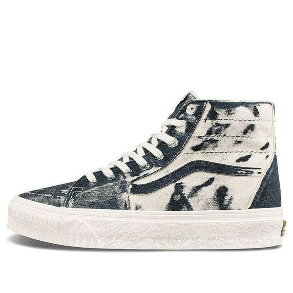 

Кроссовки eco theory sk8-hi tapered high-top sneakers blue/white Vans, синий
