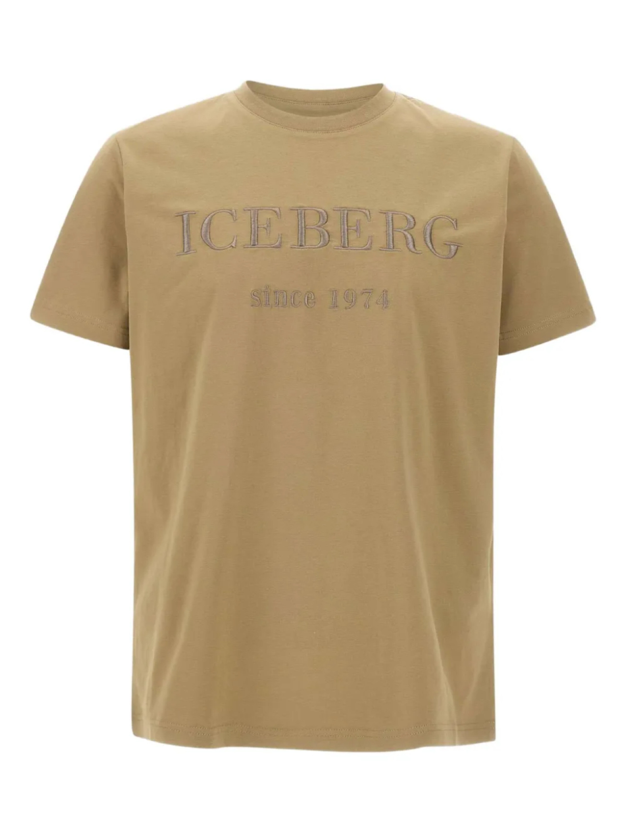 

Футболка из хлопка Iceberg, нейтральный