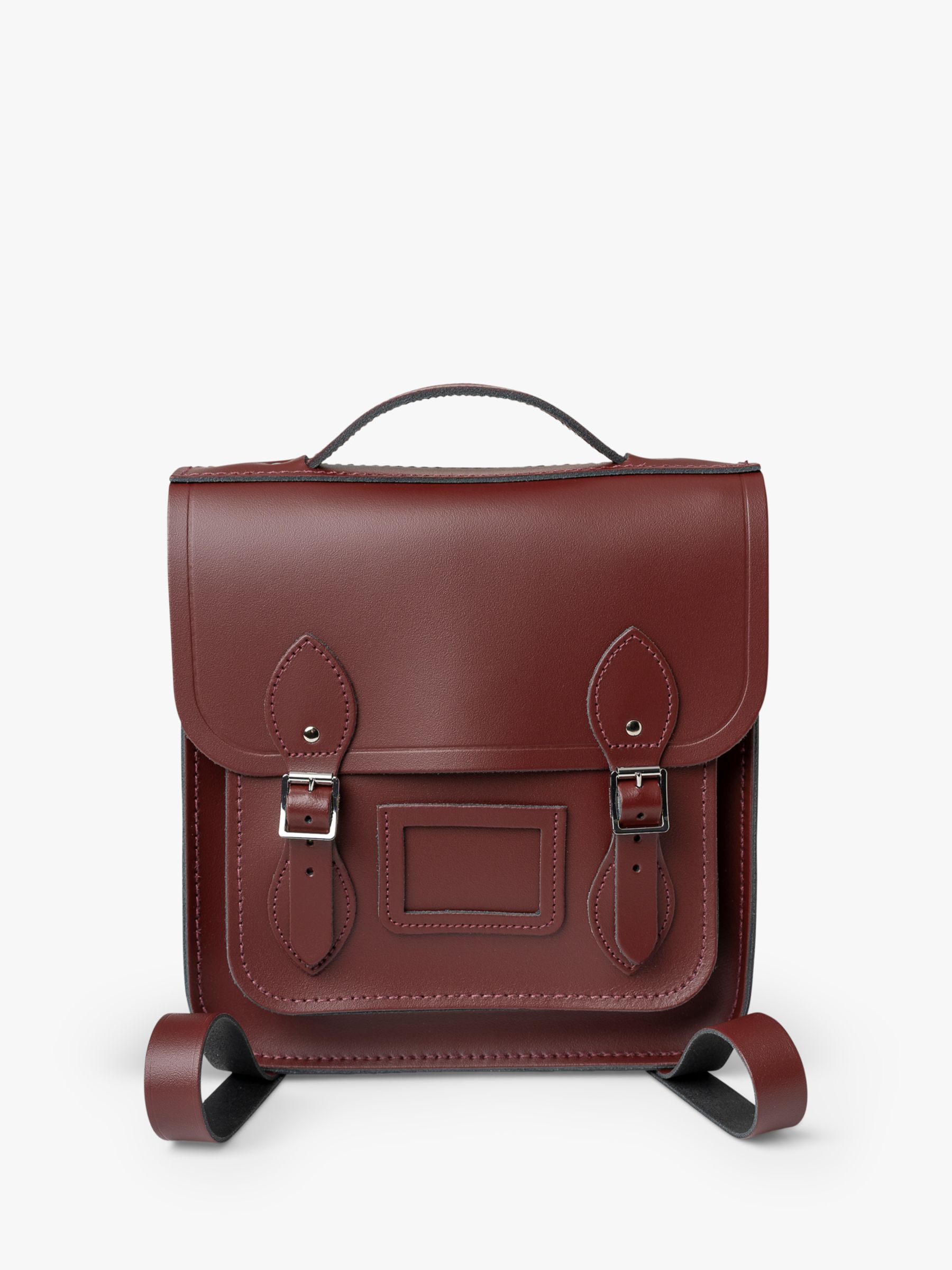 

Маленький кожаный рюкзак Cambridge Satchel Portrait The Cambridge Satchel Company, бычья кровь