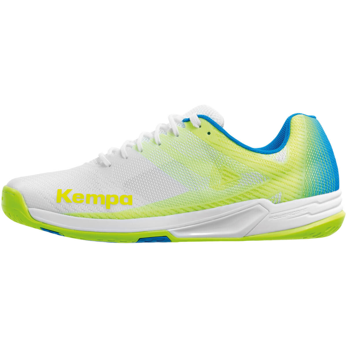 Спортивные кроссовки Kempa Hallen Sport Schuhe WING 2.0, цвет weiß/fluo gelb — фото 4