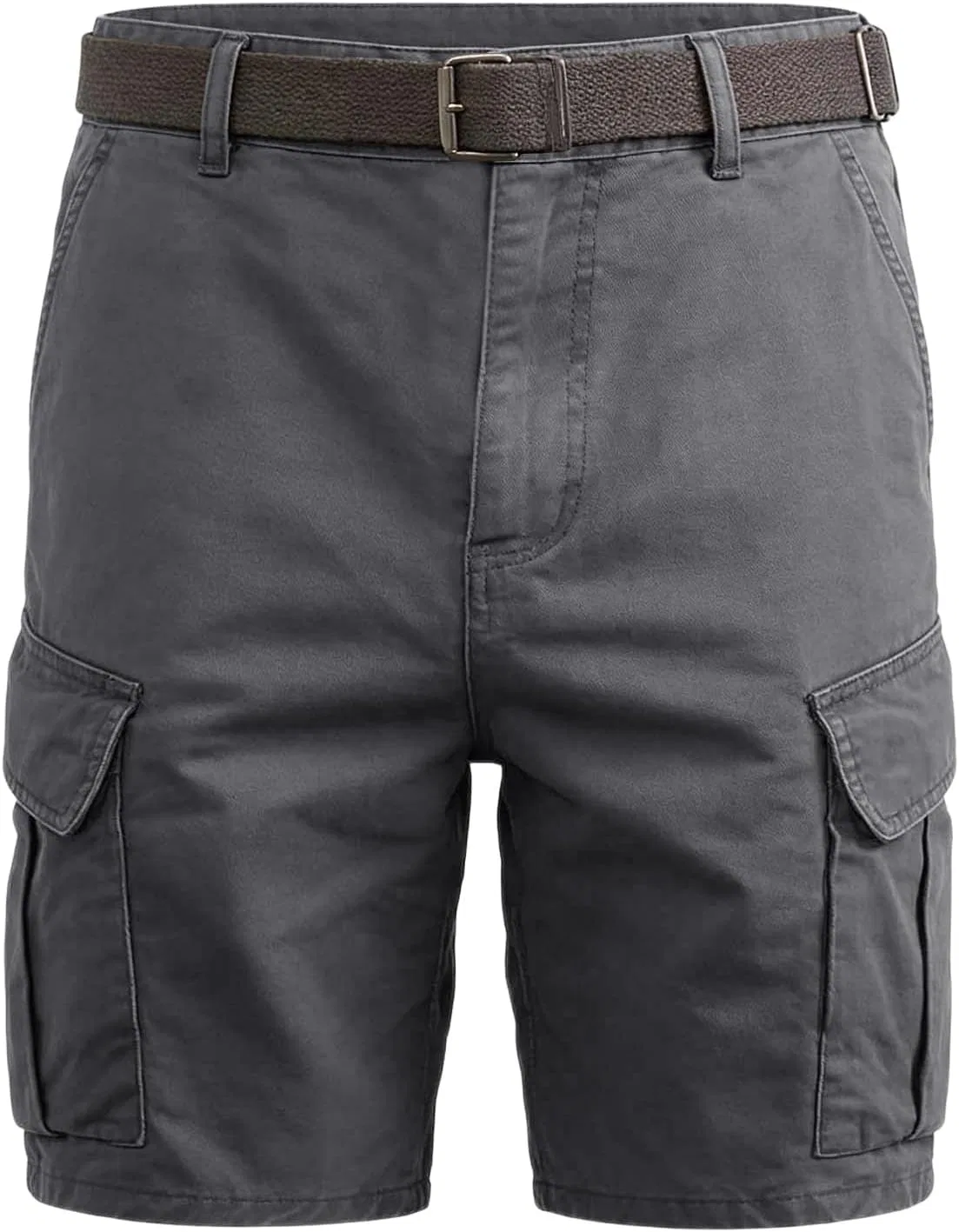 Шорты активные мужские Cargo с множеством карманов, D01 Dark Gray — фото 3