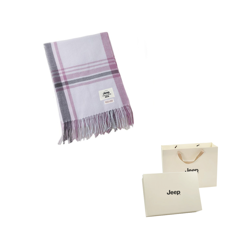 

Шарф из полиэстера Unisex Jeep, фиолетовый