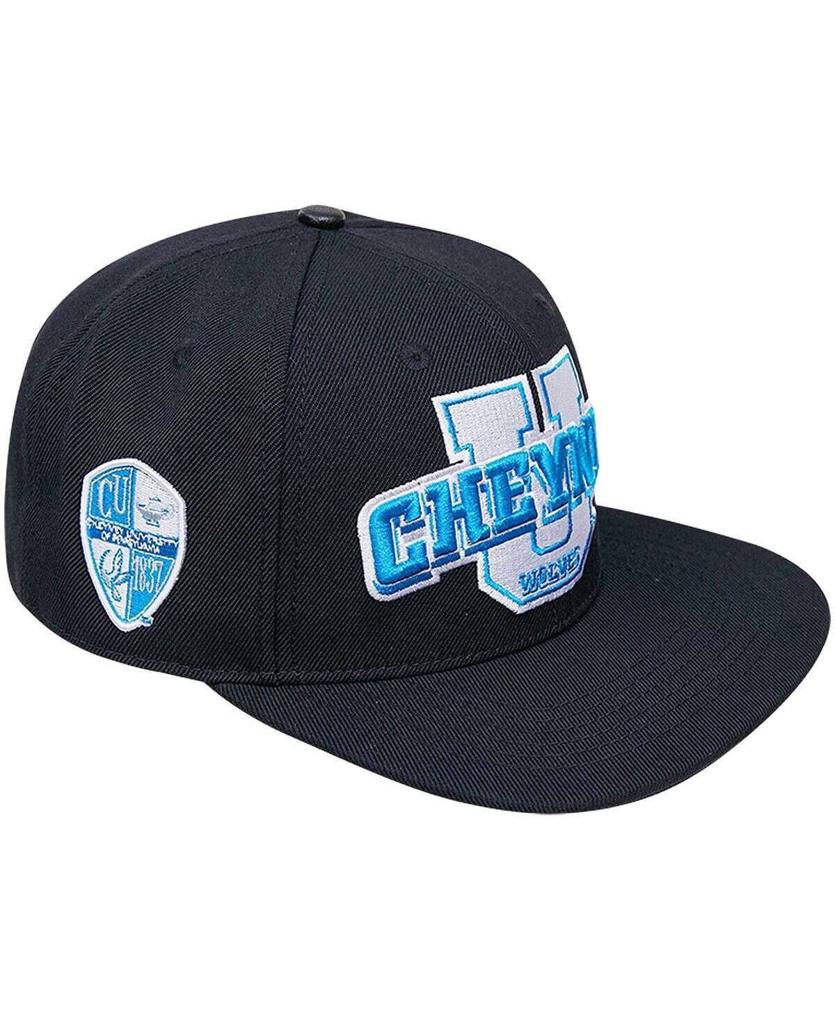 

Мужская черная бейсболка Cheyney Wolves с аркой и логотипом Evergreen Snapback Pro Standard