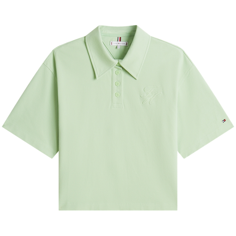 

Поло для женщин Tommy Hilfiger, светло-зеленый l91