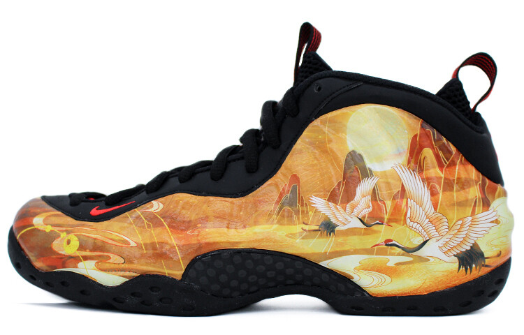 

Мужские баскетбольные кроссовки Nike Foamposite One Vintage, Black, Черный, Мужские баскетбольные кроссовки Nike Foamposite One Vintage, Black