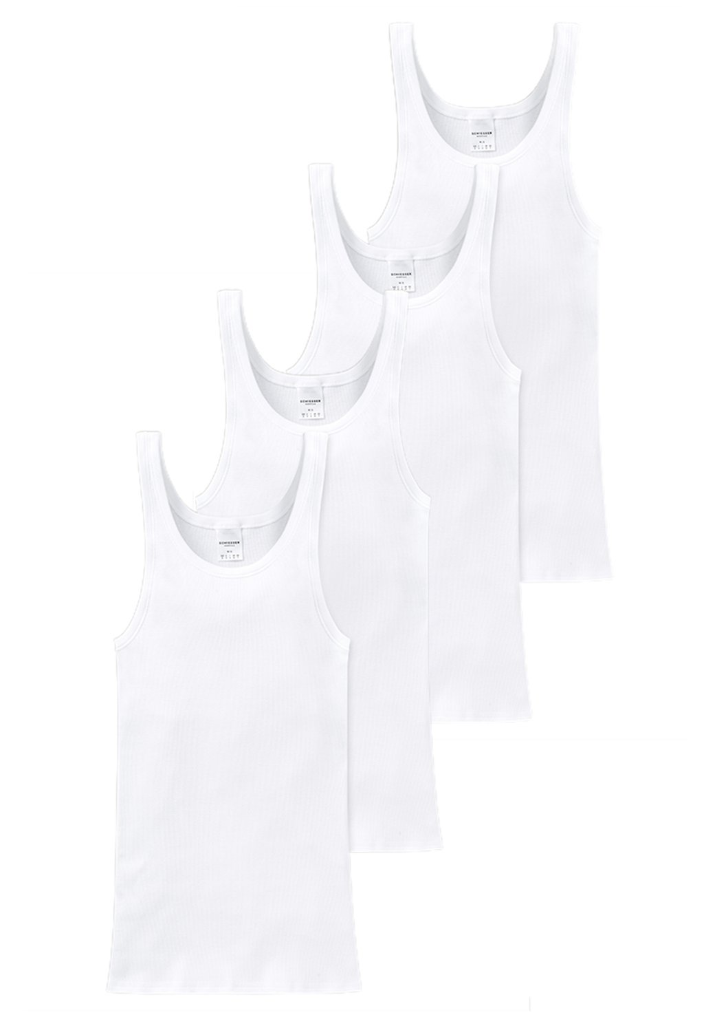 

Базовый слой 4 PACK Schiesser, белый