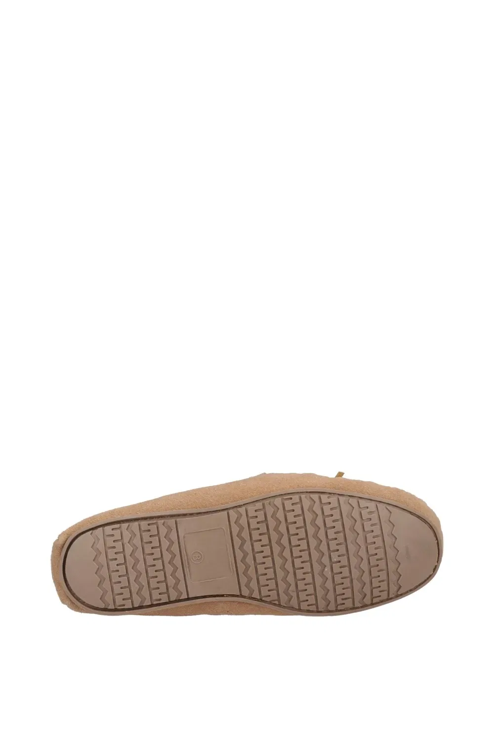 Тапочки классические замшевые Hush Puppies, бежевый — фото 3