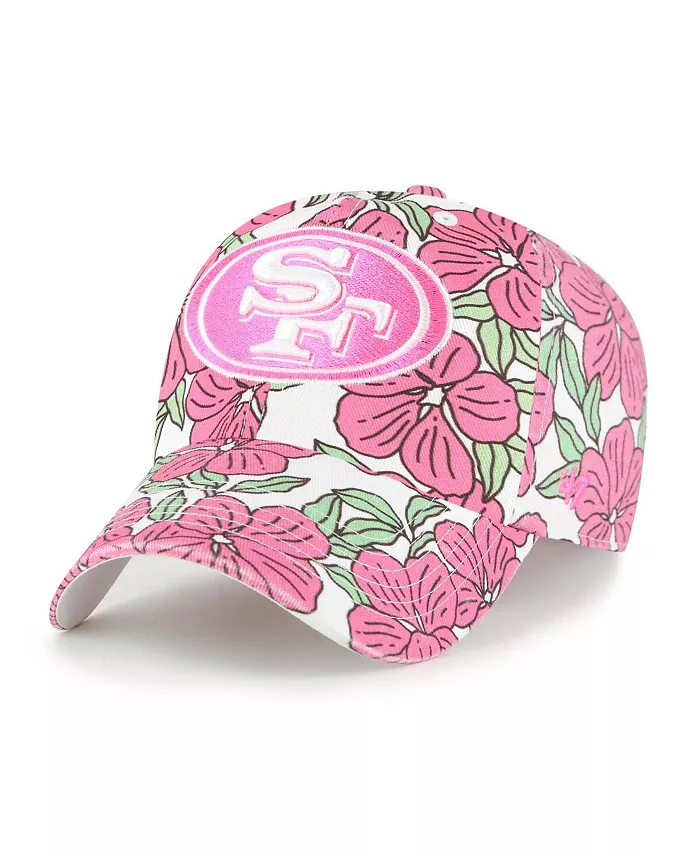 

Женская белая регулируемая кепка San Francisco 49ers Florentina Clean Up '47 Brand