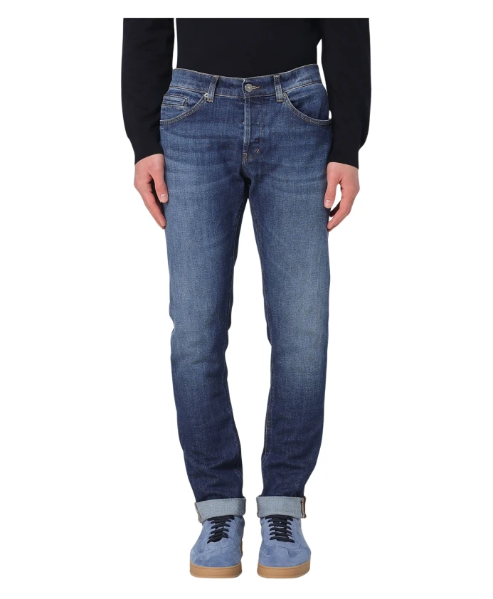 

Джинсы George зауженного кроя Dondup, синий