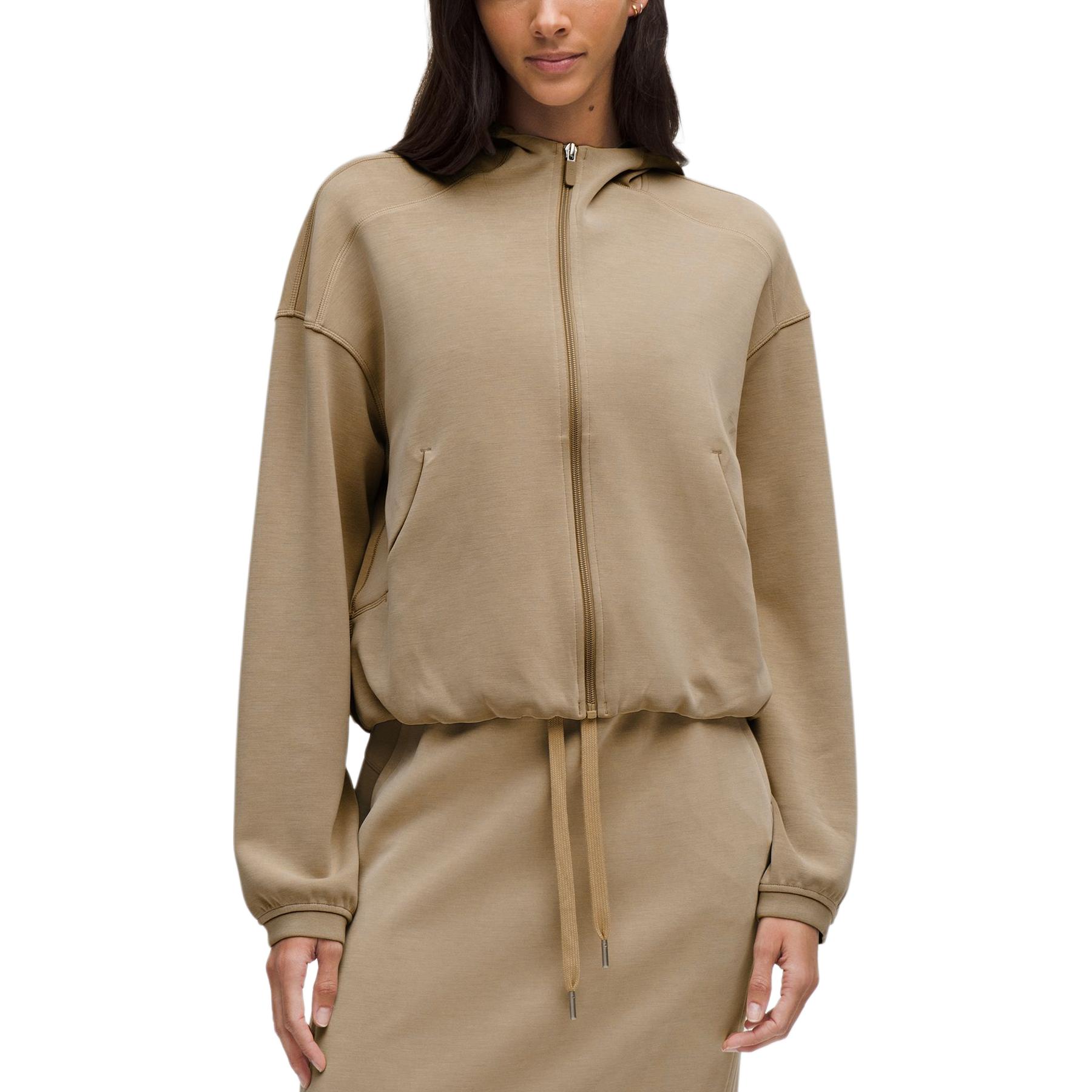 

Lululemon Женское укороченное пальто Softstreme, Sheer Oak/SHOK