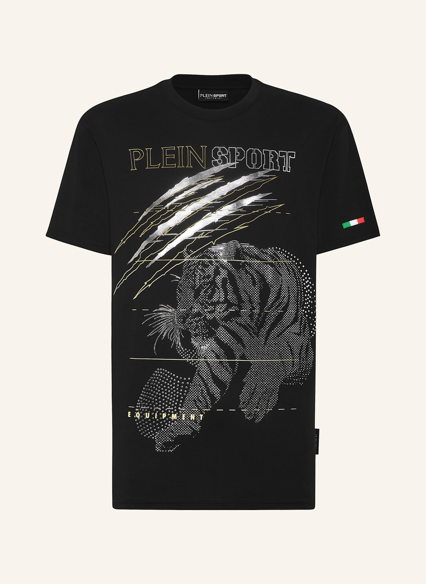 

Футболка с тигром Plein Sport, мультиколор