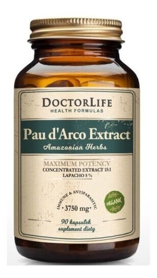 

Doctor Life, Pau Darco Extract экстракт внутренней коры 3750 мг, 90 капсул