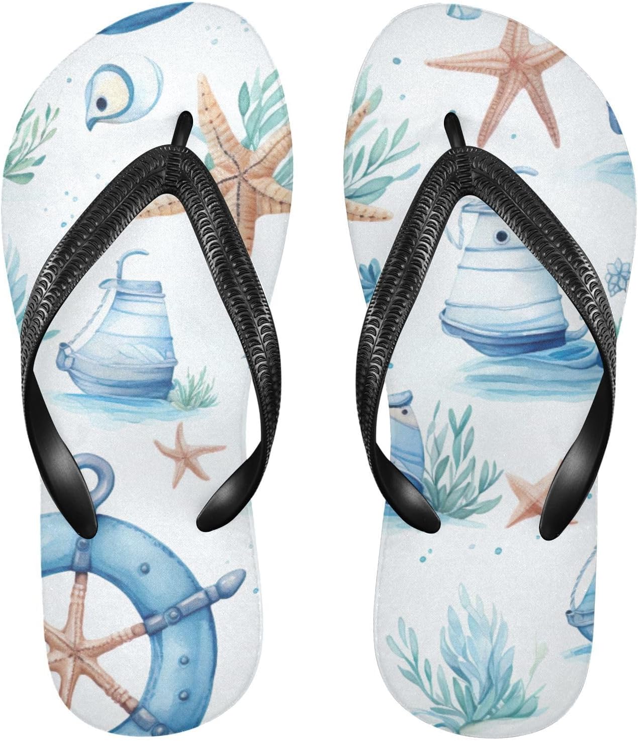 

Пляжные летние сандалии Rudder Starfish для женщин и мужчин, шлепанцы для душа Kfbe