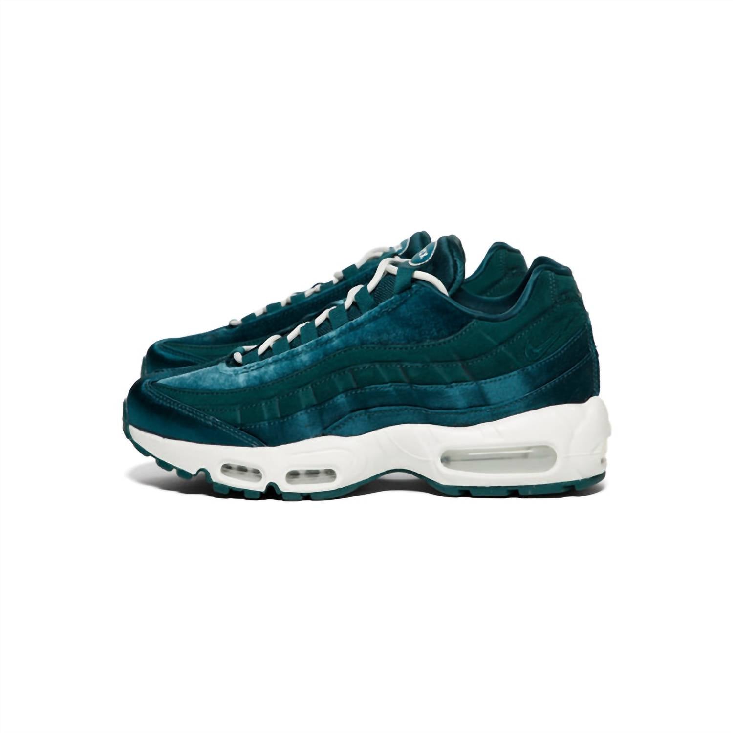 Женские кроссовки Air Max 95 в темно-зеленом цвете Nike — фото 3
