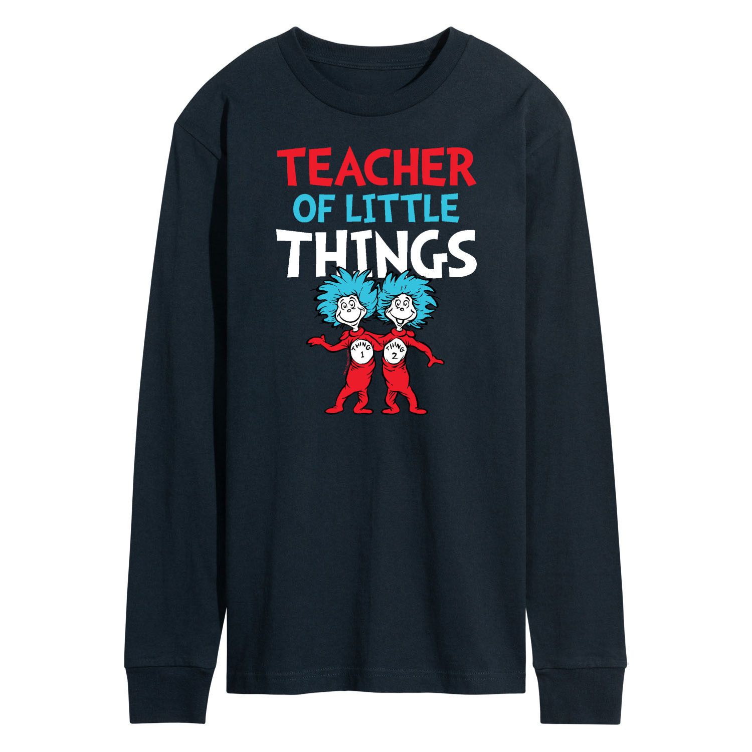 

Мужская футболка Dr. Seuss Teacher Of Little Things с длинным рукавом Licensed Character