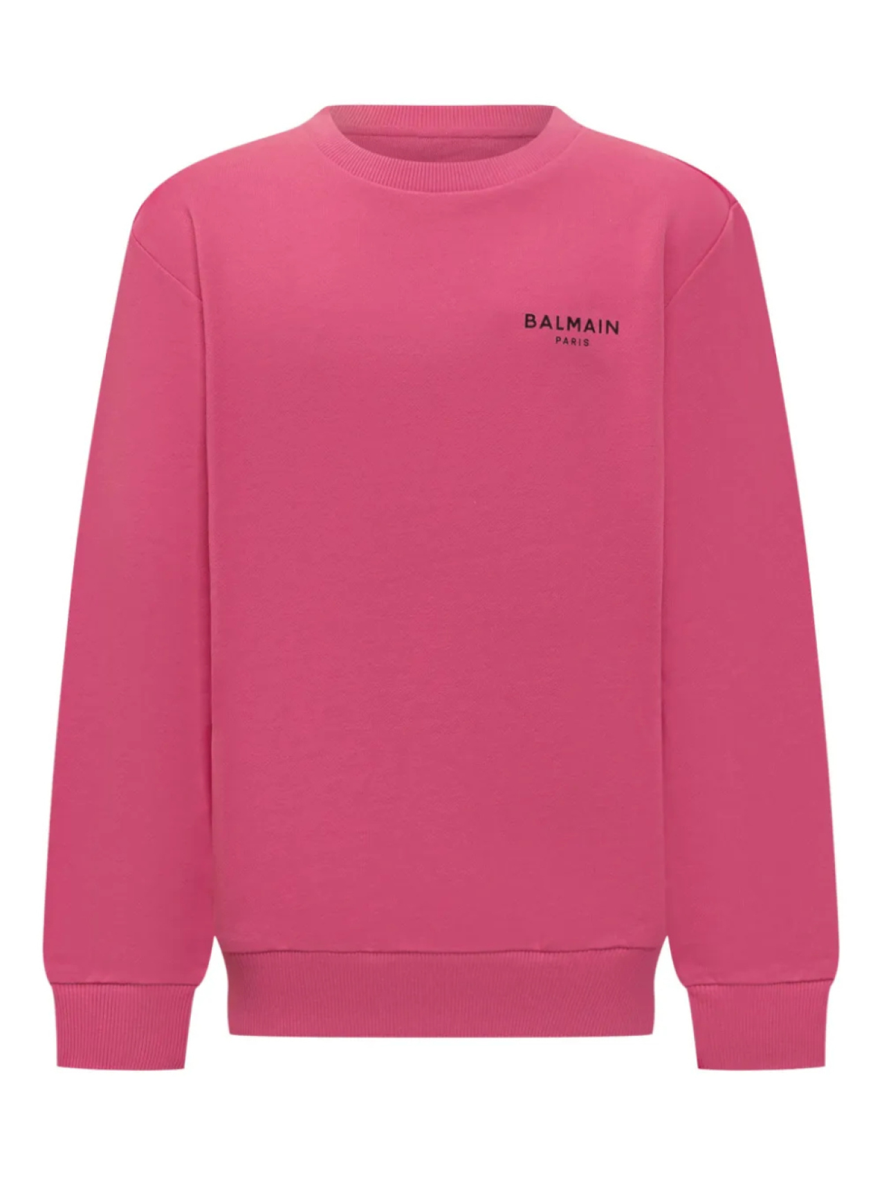 

Толстовка с вышитым логотипом Balmain Kids, розовый