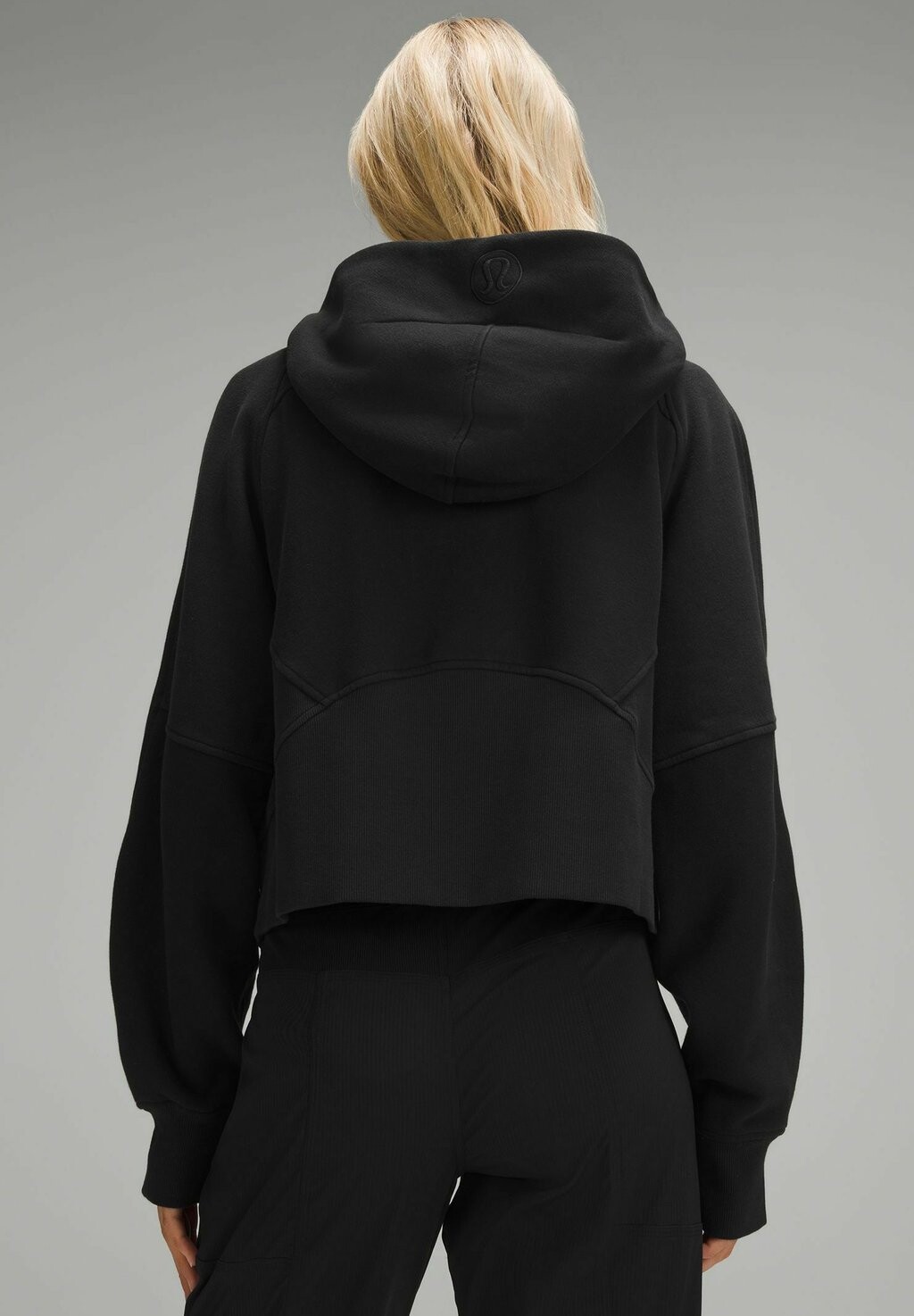 

Толстовка SCUBA OVERSIZED FULL-ZIP lululemon, черный