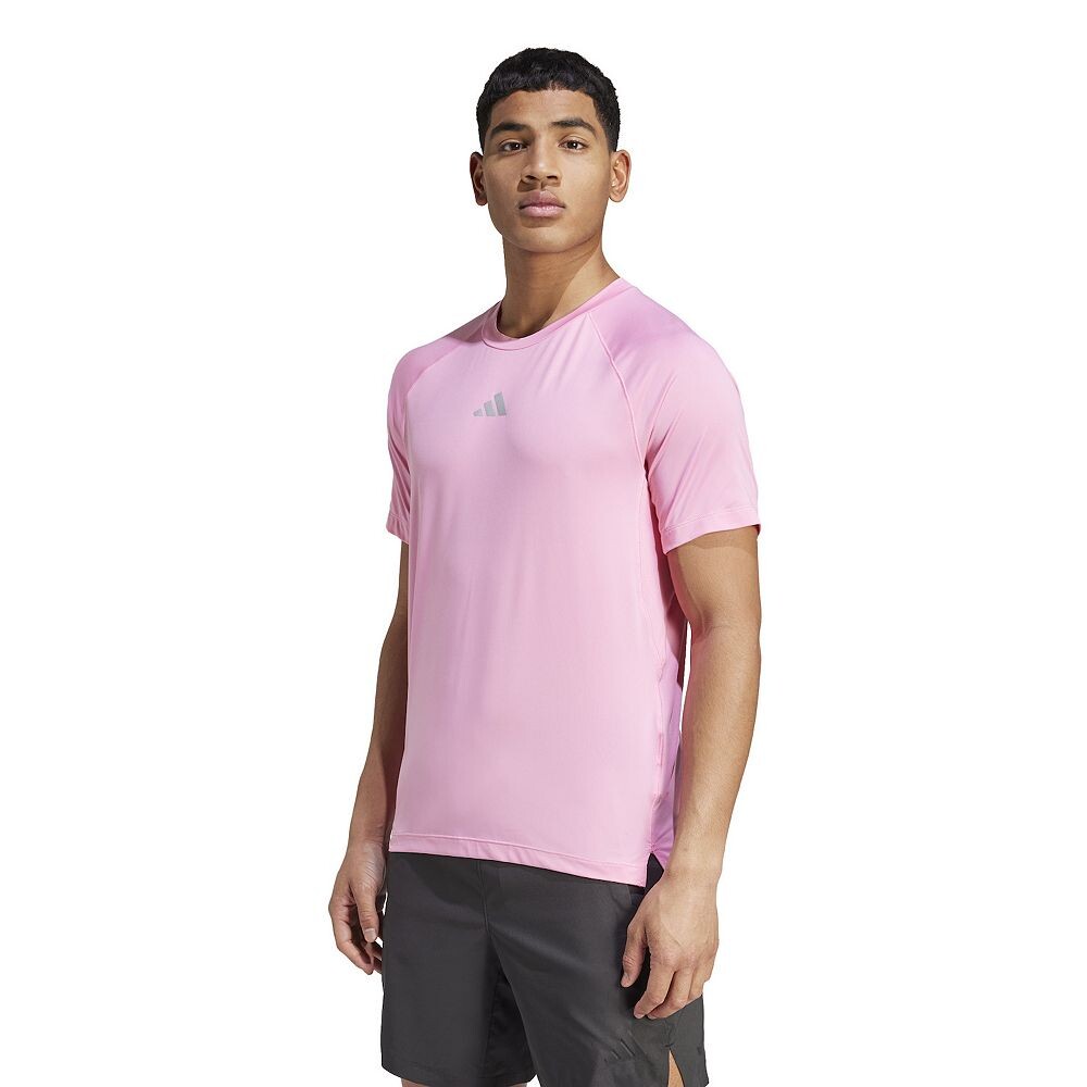 

Мужская тренировочная футболка adidas Gym+ Adidas, цвет Bliss Pink