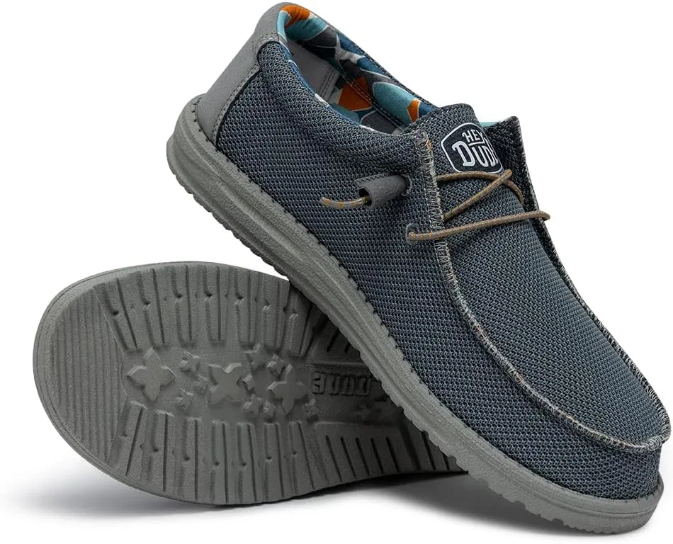 Туфли Hey Dude Herren Wally Slipper HEYDUDE, Blue — фото 3