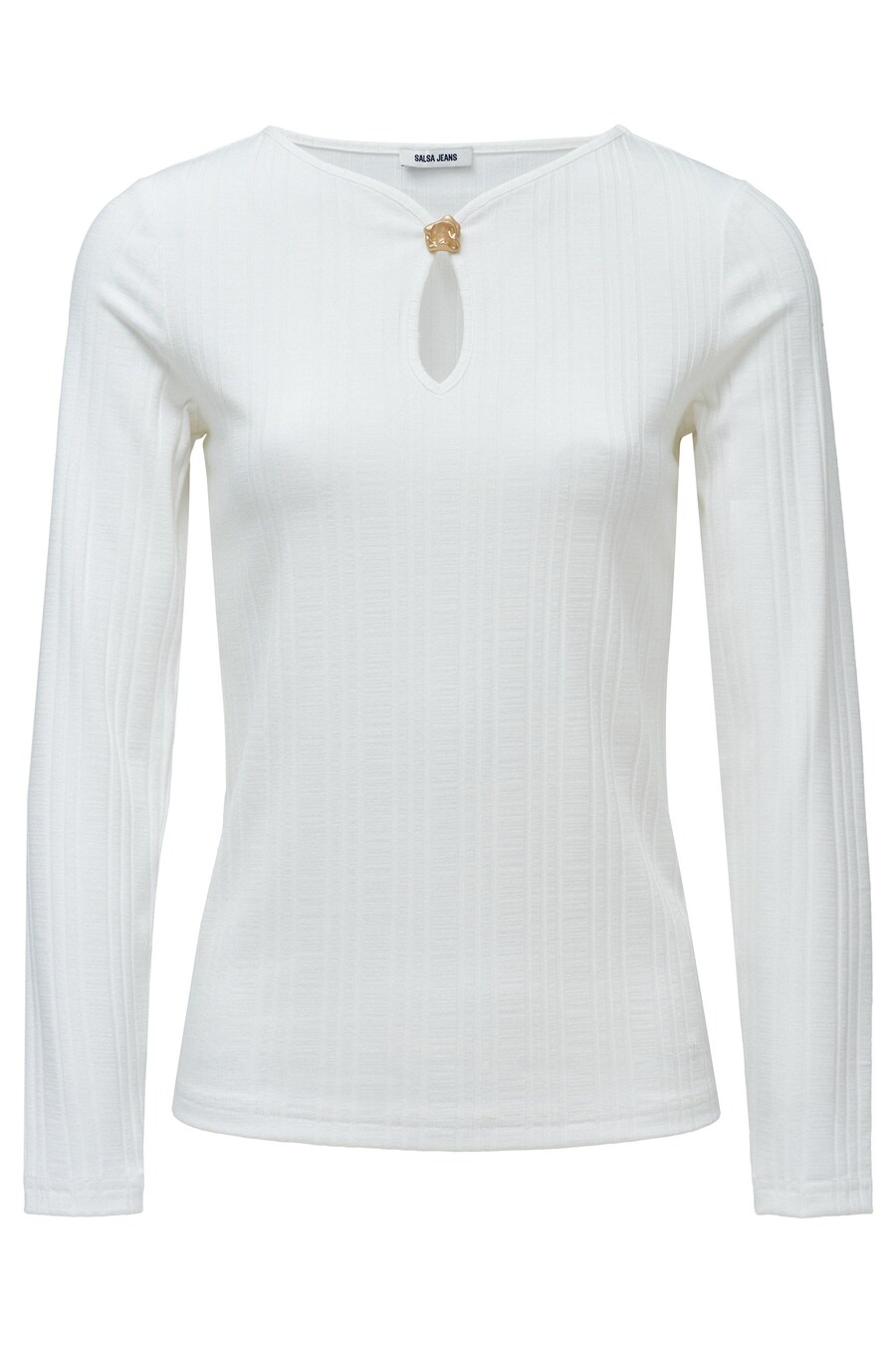 

Лонгслив Salsa Jeans, Pearl white