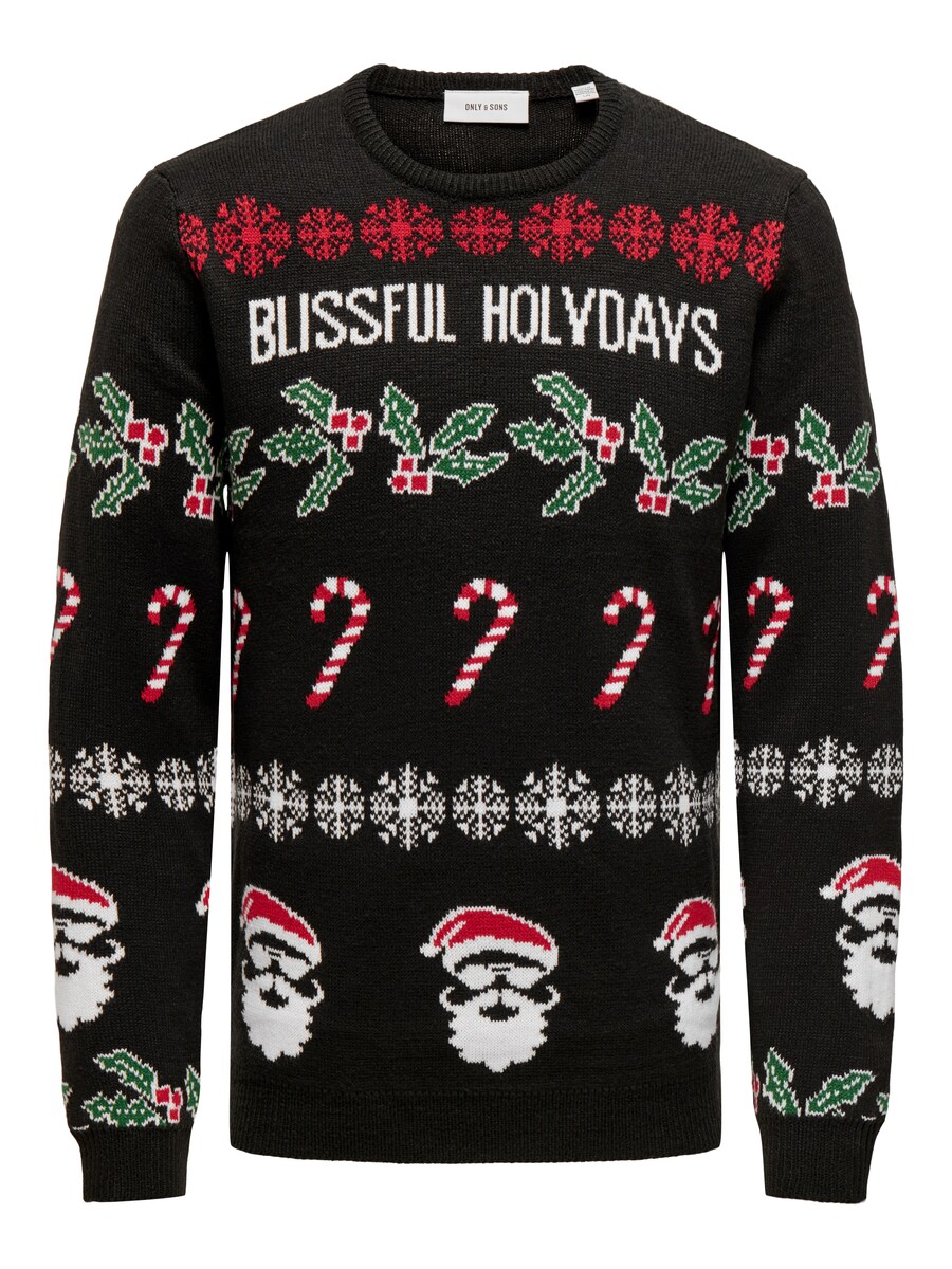 

Свитер Only & Sons ONSXmas, черный