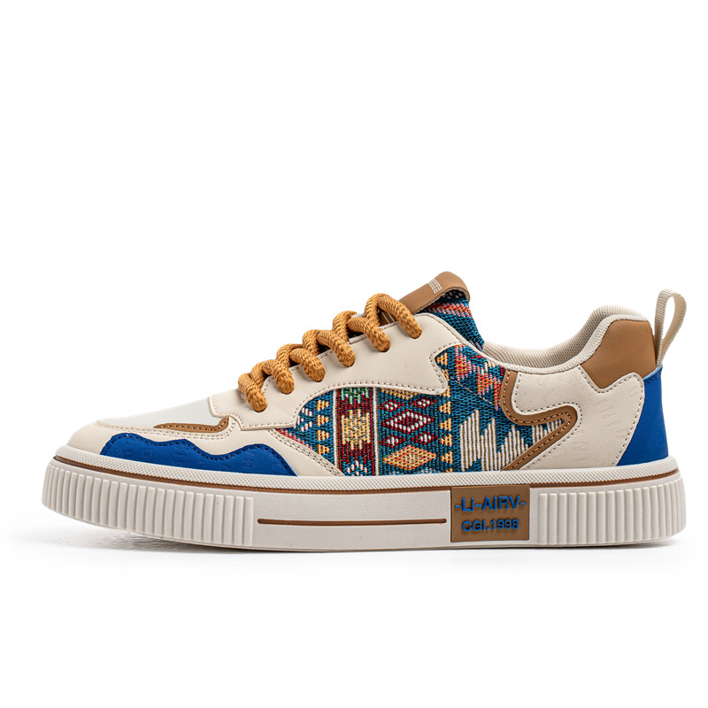 

Низкие скейтерские кроссовки мужские Frank Mully, бежевый