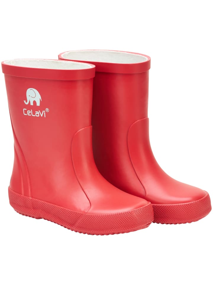 

Резиновые сапоги CeLaVi, красный