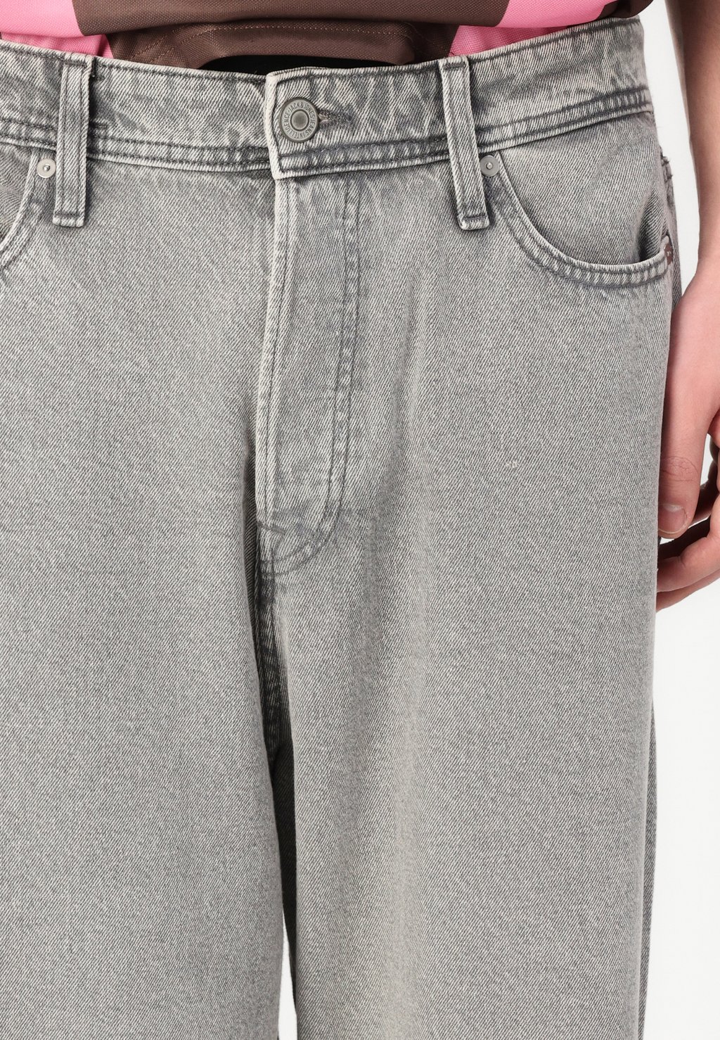 

Джинсы свободного кроя JJIRON JJORIGINAL Jack & Jones, серый деним