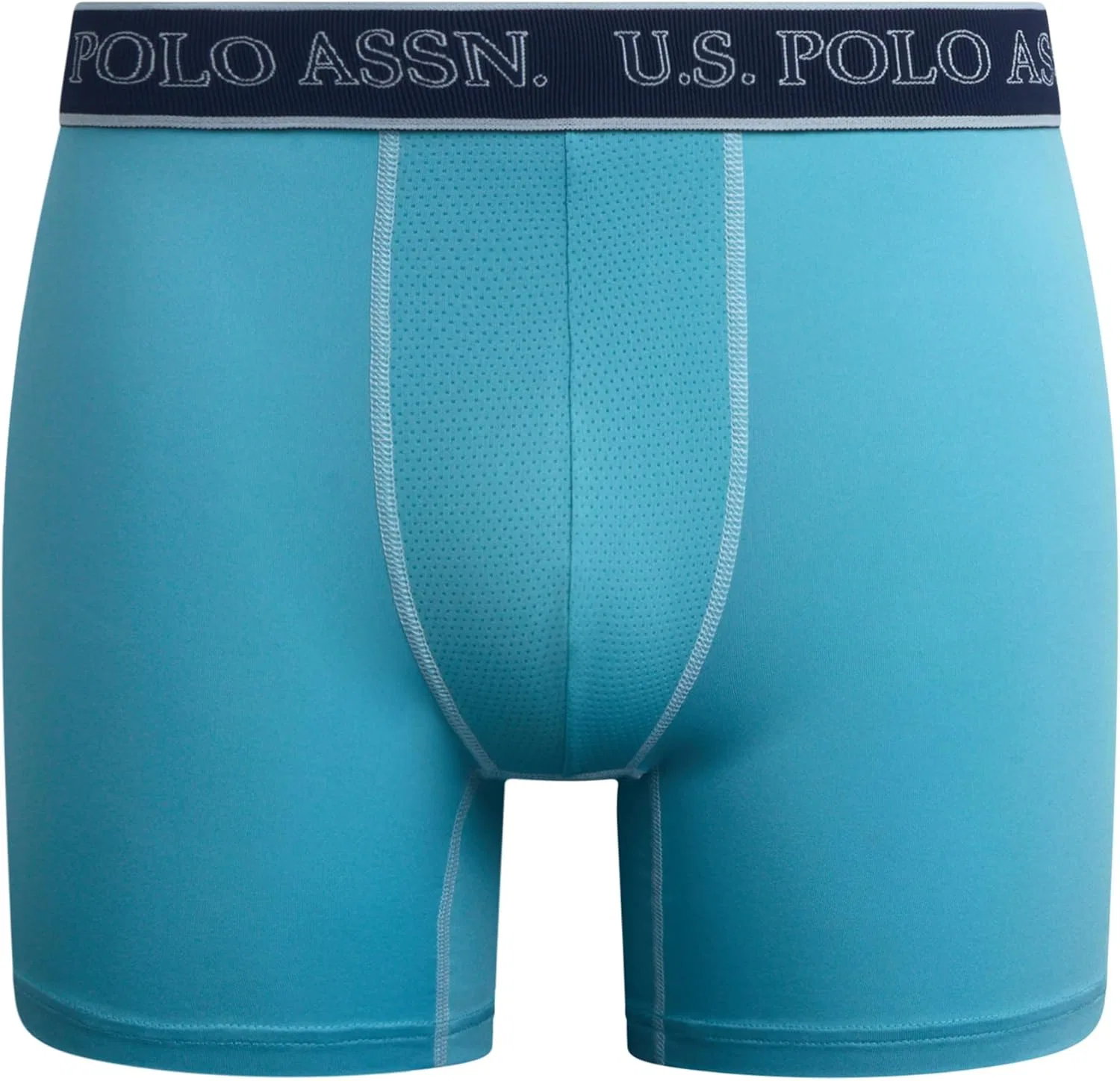Боксеры U.S. POLO ASSN., Teal Blue/Milky Blue/Maritime Blue/Ultimate Grey — фото 4