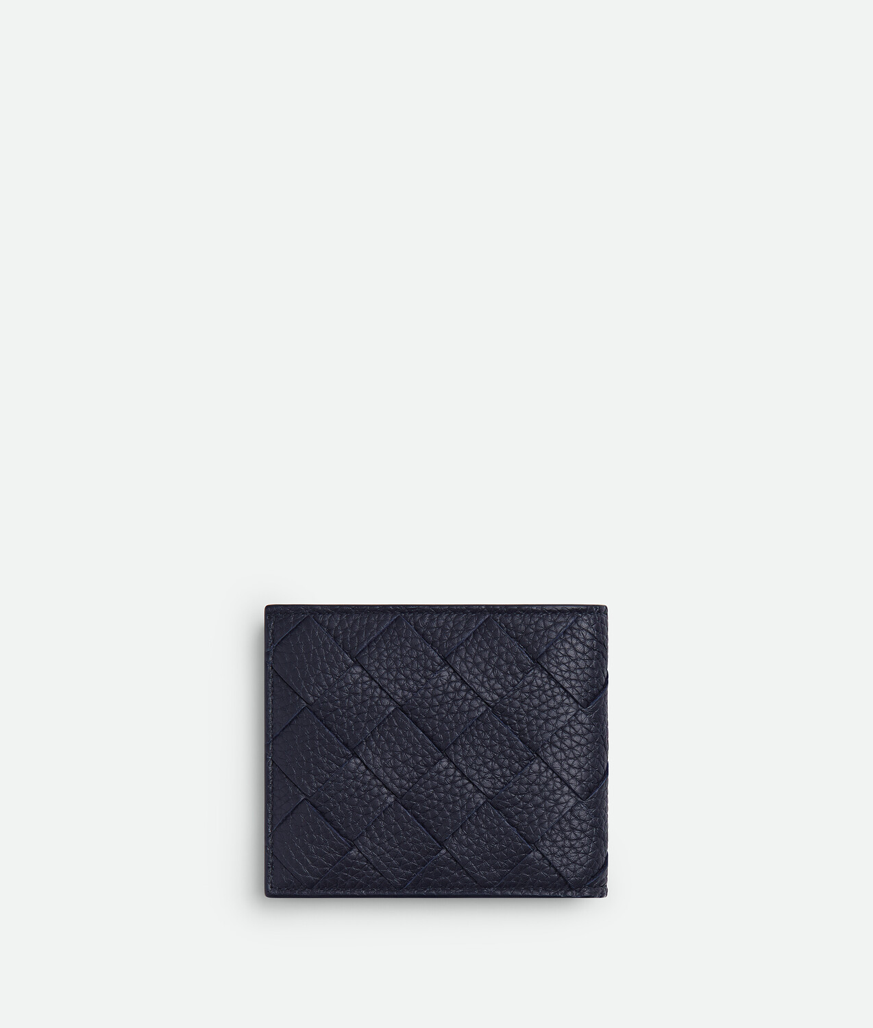 Intrecciato bi-fold wallet BOTTEGA VENETA, ночной — фото 3