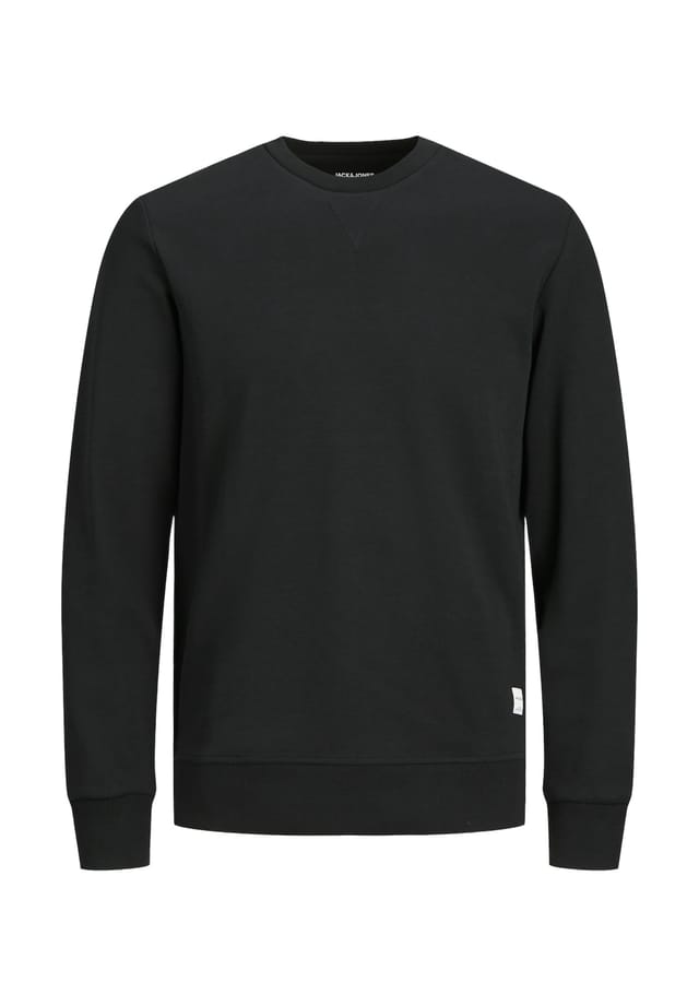 

Пуловер базовый свитшот r-neck Jack & Jones, черный