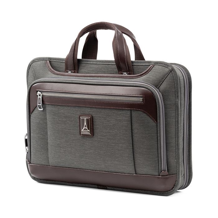 

TravelPro Расширяемый деловой портфель Platinum Elite, серый